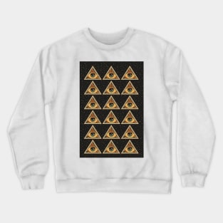 Big brother is watching you! Trippy Style. Crewneck Sweatshirt